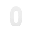 thumbnail image 1 of Uxcell Wood Slices Sign Board 2.8 Inch for DIY Blank Wooden Number 0, 1 of 6
