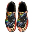 thumbnail image 2 of Christian Cross In LGBT Pride Shoes Sneakers for Women Men Black Size 4.5, 2 of 7
