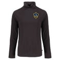 thumbnail image 2 of Women's-Cutter & Buck  Black LA Galaxy Coastline Epic Comfort Eco Recycled Funnel-Neck Top, 2 of 3