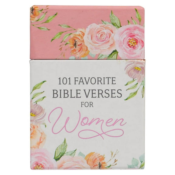 101 Favorite Bible Verses for Women, Inspirational Scripture Cards to Keep or Share