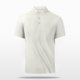 thumbnail image 1 of Playera Elvqul de Hombre Beige Casuales Manga Corta Deportivas Botones sin Estampado Solapa, 1 of 8