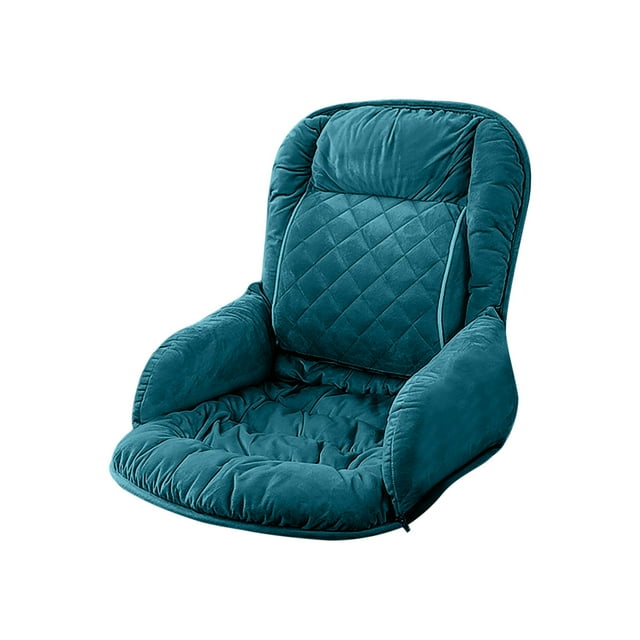Yhmxh Cojín calefactable de invierno Cojín integrado para oficina Asiento para largos periodos de calor y comodidad Cojín de asiento Protección lumbar Cojín de gas cálido