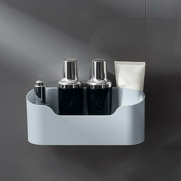 Xihbxyly Estante de Almacenamiento de Pared, Adhesivo de Fácil Instalación, Diseño Compacto, Organizador Que No Deja Marcas, Estante Lateral para Refrigerador, Caja para Colgar En La Puerta Del Gabin