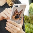 thumbnail image 3 of German Shepherd Dog Breed Protective Slim Fit Hybrid Rubber Bumper Case for Apple iPhone 7 and 7 Plus, 3 of 4