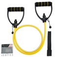 thumbnail image 1 of Bandas de resistencia zhiamz RESISTANCE BAND con asas y anclaje de puerta longitud ajustable 5 a 10 lbs, 1 of 5