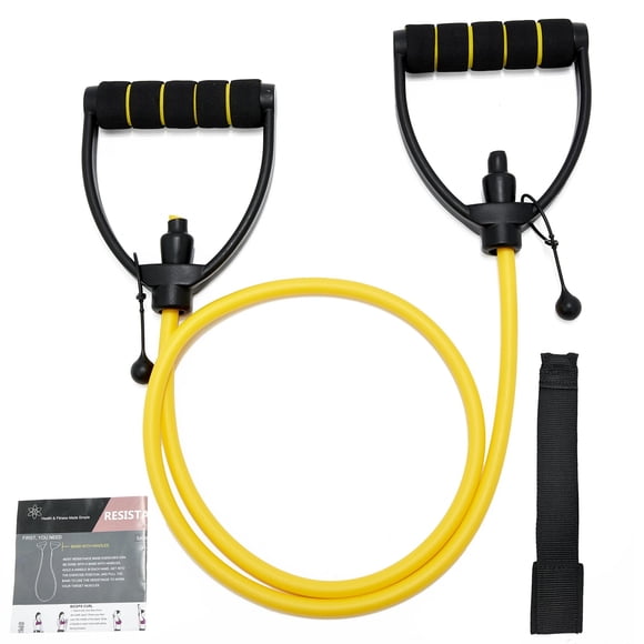 Bandas de resistencia zhiamz RESISTANCE BAND con asas y anclaje de puerta longitud ajustable 5 a 10 lbs