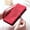 Red, variant on Extended Lanyard Faux Leather Phone Case for Various for iphone Models Including 17, Air, 16, 16E, 15, 14, 13, 12, 11 Pro Max, Plus, X, XS, XR Featuring a Zipper Wallet And Cardholder.