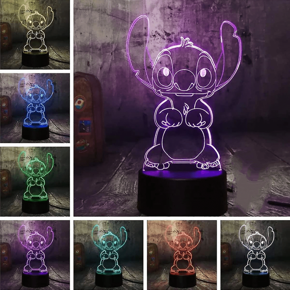 3D file SPHERE NIGHT LIGHT LILO AND STITCH LITHOPHANE 🔦・3D print object to  download・Cults