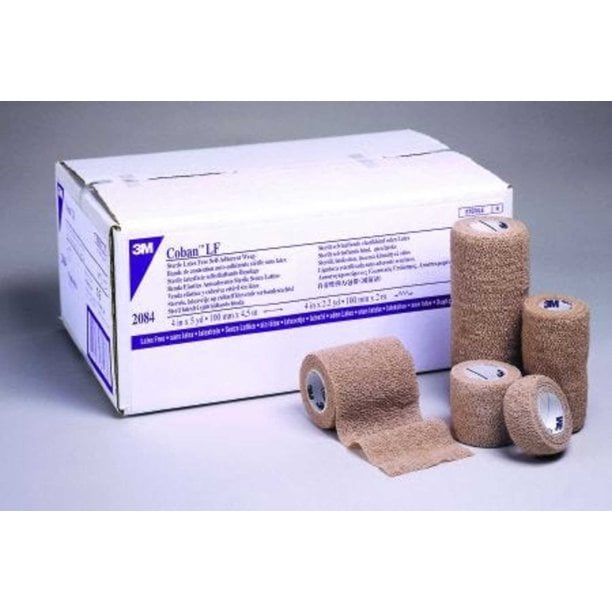 3M Coban LF 2084 Cohesive Bandage, 1 Roll