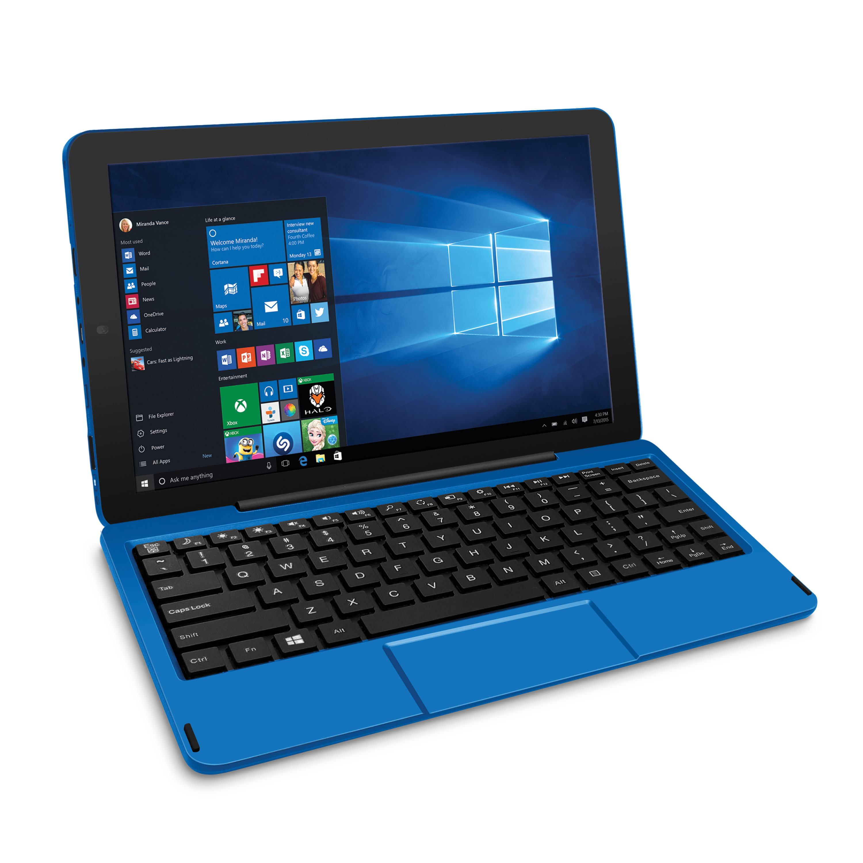 RCA Cambio 10.1" 2-in-1 Quad-Core Windows 10 Tablet - image 3 of 7
