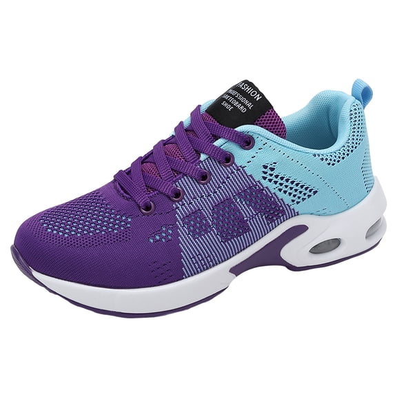 YLYL Women Men Sneakers All-Day Comfort Lightweight Breathable Mesh Air Cushion Non Slip Running Walking Shoes