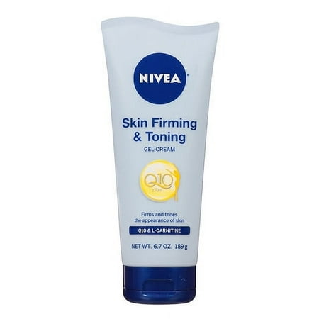 Nivea Q10 Plus Skin Firming and Toning Gel-Cream, 6.7 Oz, 6 Pack