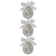 thumbnail image 3 of Ounissouiy Decoración bola plástico pluma colgante conmemorativo adorno bola árbol de Navidad colgante, tía tía 3piezas, 3 of 6