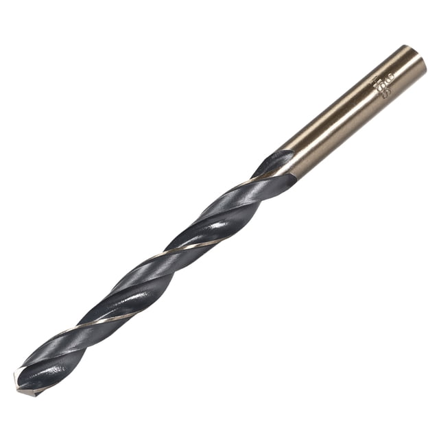 Brocas de acero de alta velocidad HSS 9mm con vástago recto de Unique Bargains