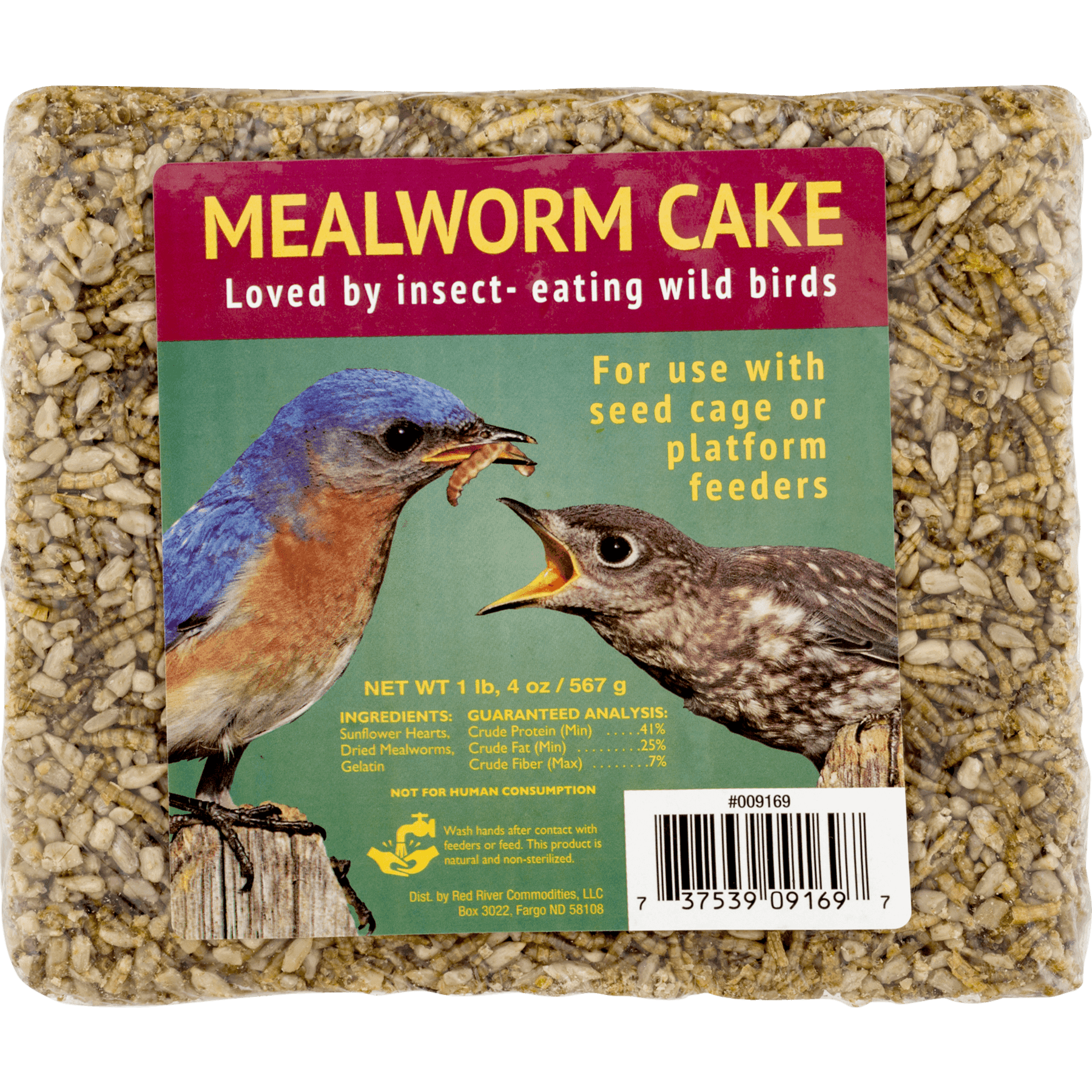 1 Pail Stokes Select 3.5 oz Dried Mealworms Blue Bird Seed Food 38096 