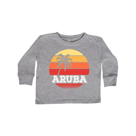 

Inktastic Aruba Vacation Gift Toddler Boy or Toddler Girl Long Sleeve T-Shirt