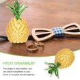 thumbnail image 2 of 1pc Crystal Pineapple Ornament Home Office Tabletop Decoration Photo Prop, 2 of 7