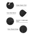 thumbnail image 4 of Plus Size Tee Shirts for Women Summer Casual Tees Short Sleeve Comfy Tops, 4 of 5