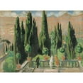 thumbnail image 3 of Maurice Denis 18x14 Black Modern Framed Museum Art Print Titled - Villa D’E Este (1928), 3 of 5