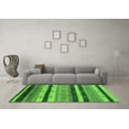 thumbnail image 3 of Ahgly Company Indoor Rectangle Oriental Green Industrial Area Rugs, 8' x 10', 3 of 4