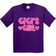 thumbnail image 3 of Inktastic Gigi's Girl Granddaughter Youth T-Shirt, 3 of 5
