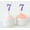 Glitter Purple, variant on Darling Souvenir, Number 7 Birthday Year Cupcake Toppers, Birthday/ Anniversary Party Dessert Decorations - Pack Of 20