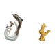 thumbnail image 5 of Figura de pollo delfín de cerámica, estatua de arte abstracto moderno, decoración Feng Shui para soporte de TV, chimenea, oficina, sala de estar, mesa, 5 of 8