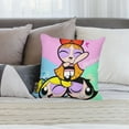 thumbnail image 6 of The Powerpuff Girls Pillow Case Soft Pillow Cover Pillowcase Decorative Cushion Cover Home Decor 18 "x18 ", 6 of 8