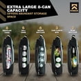 thumbnail image 3 of KNOX Golf Cooler Bag, Dedicated Ice Pack Pocket with XL-Storage Capacity, Keeps Drinks Cold Up To 8-Hours, Waterproof & Leakproof Golf Bag Cooler Design, Insulated Golf Cooler Sleeve, 8-Can Capacity, 3 of 7