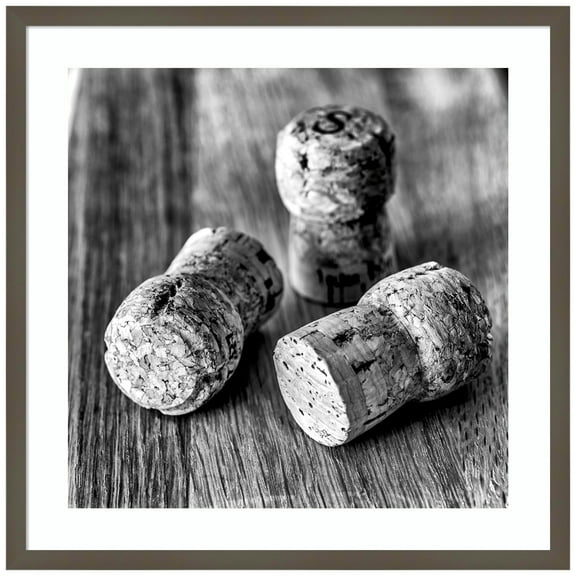 Amanti Art Corks IV Wood Framed Wall Art Print