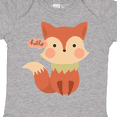 thumbnail image 4 of Inktastic Cute Fox Hello Boys or Girls Baby Bodysuit, 4 of 5
