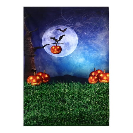 Halloween Photo Background Pumpkin Moon Halloween Backdrop Studio Props