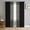 Black Beige, variant on Burnt Orange Beige Striped Sheer Curtains 84 Inches Long 2 Panels Set, Window Sheer Curtains for Living Room/Bedroom, Modern Farmhouse Retro Lines Light Filtering Rod Pocket Curtain 52'' x 84'' x 2