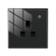 thumbnail image 1 of Smart WiFi Tuya Enchufe de pared Estado del relé Enchufe de pared ajustable (enchufe del Reino Unido) Negro JShteea El nuevo, 1 of 3