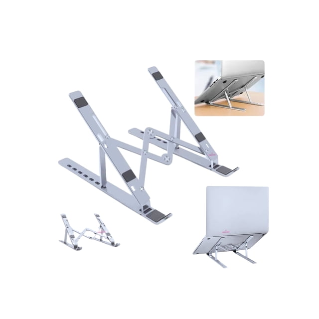 Soporte elevador para computadora portátil, base elevadora plegable para computadora portátil