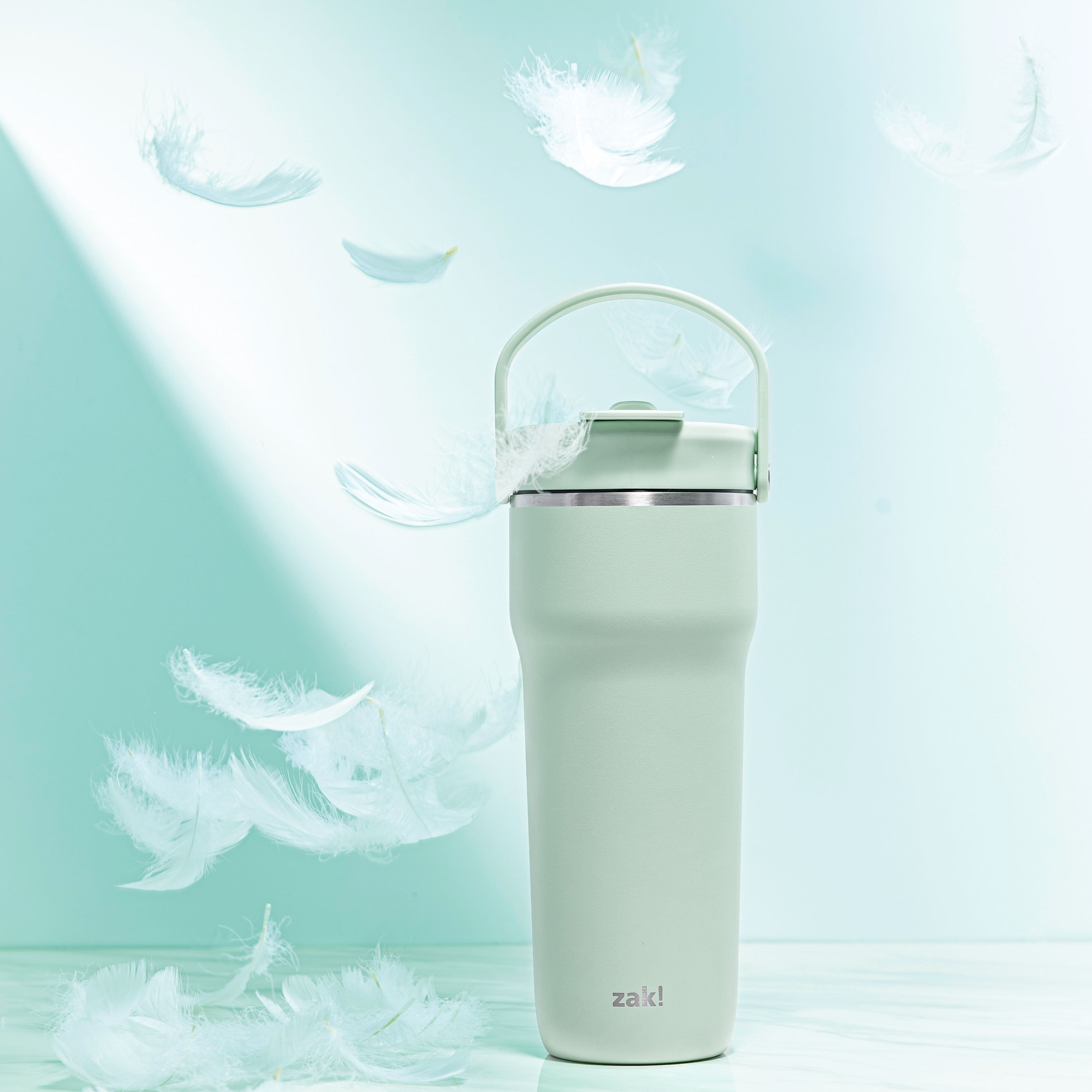 Zak Designs Harmony 2-in-1 Coffee Tumbler for Travel or At Home, 30oz Recycled Stainless Steel is Leak-Proof When Closed and Vacuum Insulated with Zak Designs Harmony 2-in-1 Coffee Tumbler for Travel or At Home, 30oz Recycled Stainless Steel is Leak-Proof When Closed and Vacuum Insulated with