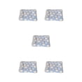 thumbnail image 3 of relayinert Polyester Washable And Machine Washable Pet Mat For Easy Cleaning Soft And Breathable Pet Bed Blue Star 30*40cm 5Set, 3 of 6