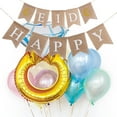 thumbnail image 5 of HORIALENCE Eid Decorations Banner Khaki Linen 1Set, 5 of 8