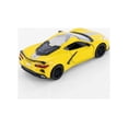 thumbnail image 4 of 2021 Chevy Corvette Stingray C8, Yellow - Kinsmart 5432DF - 1/36 Scale Diecast Model Car, 4 of 4