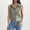 Gray, variant on CaiJunJia Womens Lapel Tank Tops Summer Lightweight Cotton Sleeveless Button Down Office Dressy Shirt