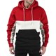 thumbnail image 1 of Gibobby Sudadera para Hombre Sudadera con capucha unisex para pareja sudadera atlética de gran tamaño(Rojo,G), 1 of 4