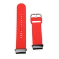 thumbnail image 3 of Pulsera de Repuesto Correa de Reloj de Silicona de liberación rápida Suave e Impermeable de 20 mm para Garmin Fenix 7S Rojo, 3 of 14