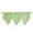 Green, variant on Anckoeil 3 Piece 1.97'×4.27' Pure Color Nordic Concise Modern Geometric Triangular Screen Curtain Rod-Through Triangle Drapery Curtains