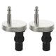 thumbnail image 1 of 1 Set/2pcs Toilet Seat Fittings Toilet Seat Hinges Quick Release Fixings Hinges, 1 of 3