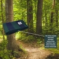 thumbnail image 4 of McGuire Gear Bunkhouse Plaid Wool Blend Blanket,  64 x 90 in - Green/Navy, Made in USA., 4 of 5