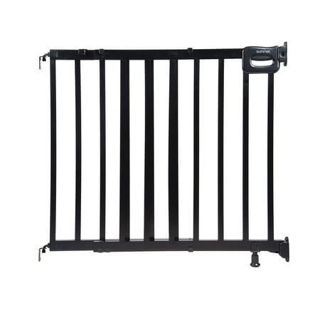 Ingenuity 32" Summer Infant Deluxe Stairway Safety Pet and Baby Gate, Black