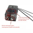 thumbnail image 2 of ZPAQI Auto Car Stereo Audio RCA Speaker High To Low Level Line Output Converter Wiring, 2 of 6