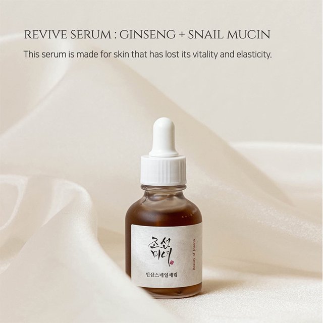 Sérum Revive Ginseng + Mucina De Caracol - Sérum Revitalizante Ginseng + Mucina De Caracol 30ml