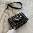thumbnail image 4 of Bolso mensajero de PU Bolso de hombro de viaje diario adecuado para citas, adecuado para mujeres, 4 of 6