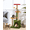Green+Red, variant on PXZEE 59" Cat Tree, Flower Cat Tower w/Sisal Scratching Posts for Indoor Cats
